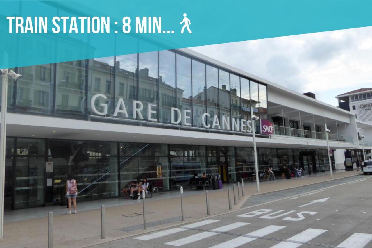 Le Forville : 400M Palais, Calme, Clim 칸느 외부 사진